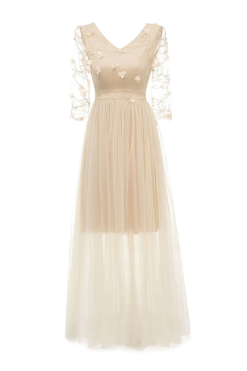 Morela Tiulowe Długie Sukienki Na Studniówke Z Aplikacjami